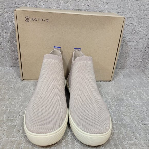 ROTHY'S The Chelsea Lilac Gray Ankle Boots Size 6, 8, 8.5, 9, 9.5, 10, 11.5 - Picture 7 of 12